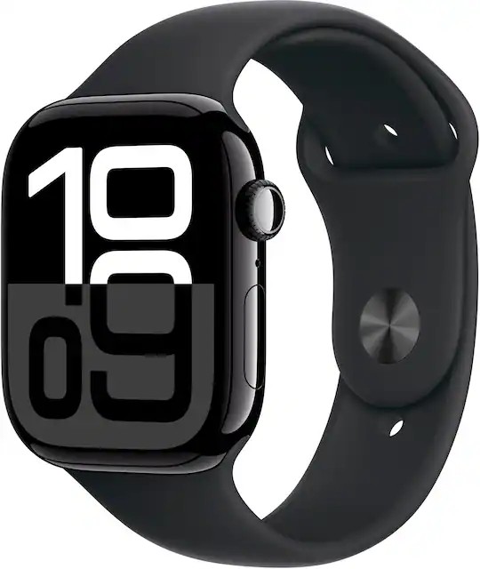 Caja de aluminio de 46 mm para Apple Watch Series 10 (GPS) - Negro - (2024)